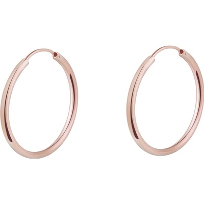 Olivie stříbrné kruhy rose 7082