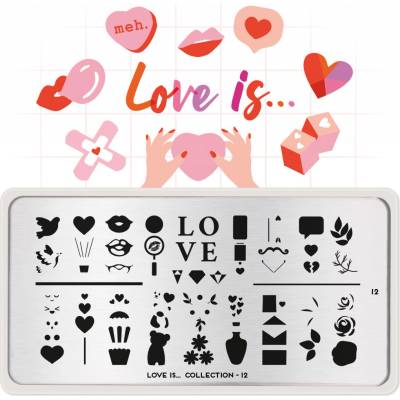 Image destička MoYou Love is... 12