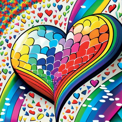 Yazz - Puzzle Mosaic Heart - 1 000 piese