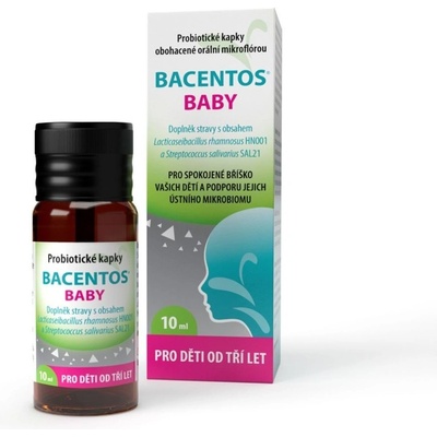 Bacentos Baby orální probiotické kapky od 3 let 10 ml