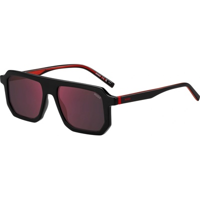 HUGO BOSS Слънчеви очила Hugo Men's Round Sunglasses - Black