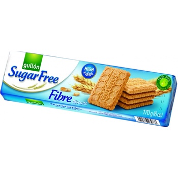 Gullón Fibre sušenky s vlákninou bez cukru 170 g