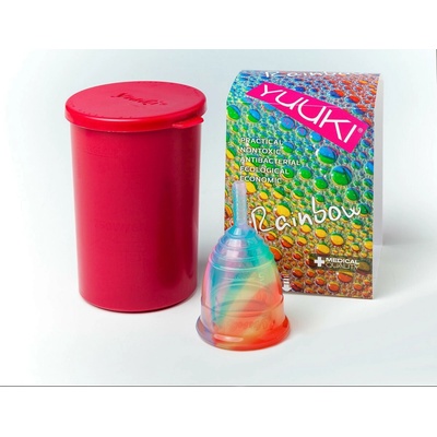 Yuuki Rainbow Menštruačný kalíšok Soft malý
