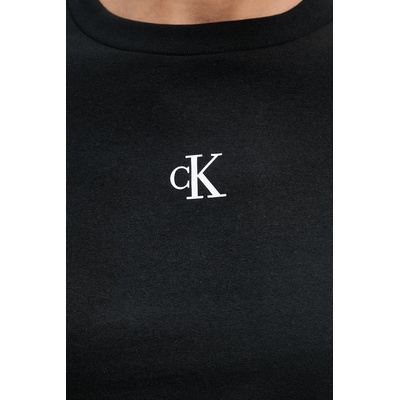 Calvin Klein Jeans тениска basic от памук с еластан (LV047AB213)