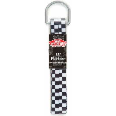 Vans FLAT 36 Black White Checkerboard