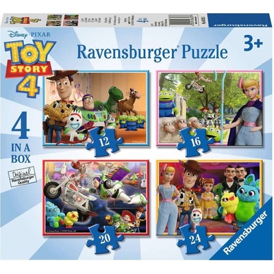 RAVENSBURGER Toy Story 4 4v1 12 16 20 24 dielov