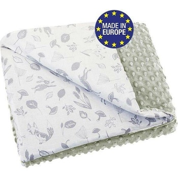 Bomimi Deka Deka Bavlna Minky Grey