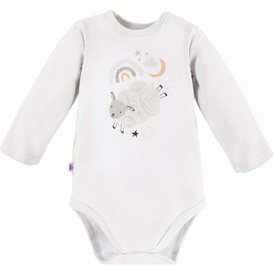 Eevi Body s dlhým rukávom MELLOW biele