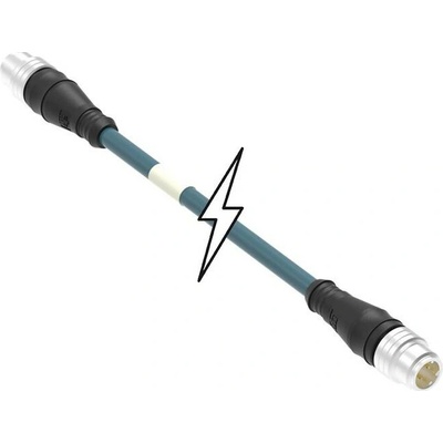 Molex Molex WOD Industrial Solution upravený zástrčkový konektor pre senzory - aktory, 1300480101, 1 ks