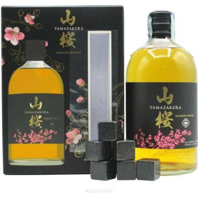 Yamazakura Blended 40% 0,5 l (dárkové balení kameny)