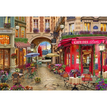 Image 1 of Bluebird Puzzle - Puzzle Cafe des Paris - 1 000 piese