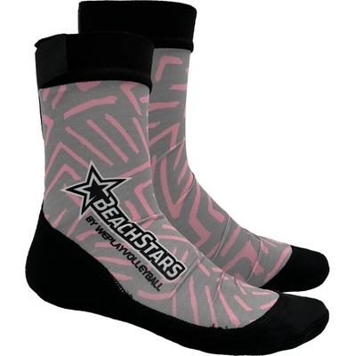 Ballsportdirekt Beachsocken Beachstar Labyrinth rúžová