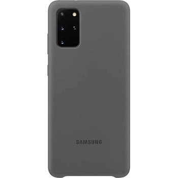 Samsung Оригинален Силиконов Калъф за Samsung S20 Plus Silicone Cover Case EF-PG985TJEGEU, Сив (EF-PG985TJEGEU)