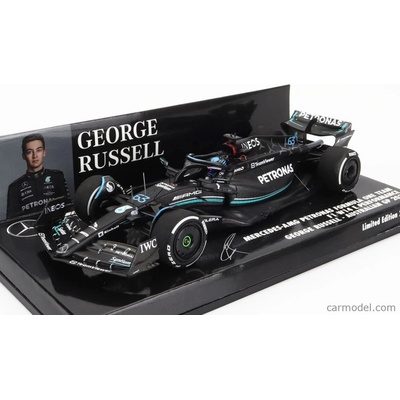 Minichamps Mercedes gp F1 W14 Team Mercedes-amg Petronas Formula One N 63 Australian Gp 2023 George Russell Matt Black 1:43