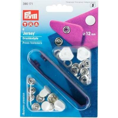 PRYM Knoflík stiskací JERSEY 12 mm - černý