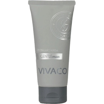 Vivaco Silver edition posilující pleťový krém pro muže Gentleman 100 ml