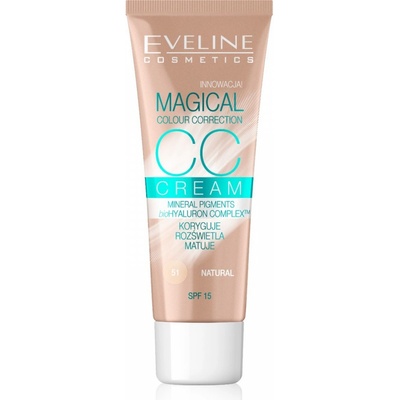 Eveline Magical Correction CC krém natural 30 ml
