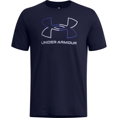 Under Armour Foundation Short Sleeve Mens - Navy/Blue