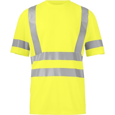 ProJob HI-VIS 6030 T-SHIRT/Унисекс светлоотразителна тениска - HV жълта L (646030zv803)