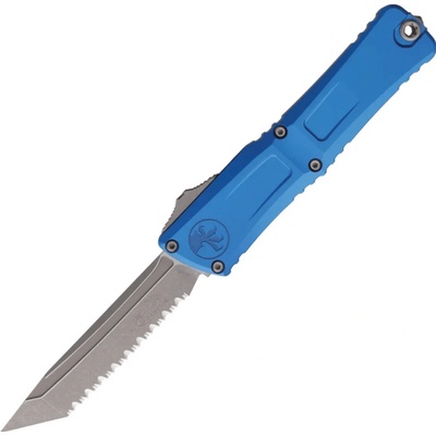! Microtech COMBAT TROODON T/E APOCALYPTIC SERRATE BLUE 1144-12APBL