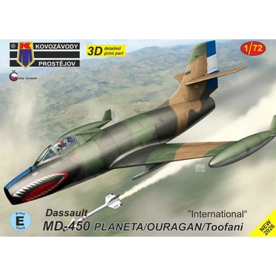 Kovozávody Prostějov Dassault MD.450 Ouragan/Planeta International 1:72