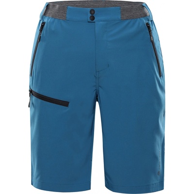Alpine Pro Zamb pánske outdoorové kraťasy MPAA640 navagio bay