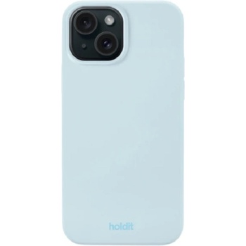 Holdit Гръб Holdit Silicone Case за iPhone 14/13 - Mineral Blue (7330985161483)