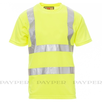 Payper Pánske reflexné tričko AVENUE Žltá fluo 3XL