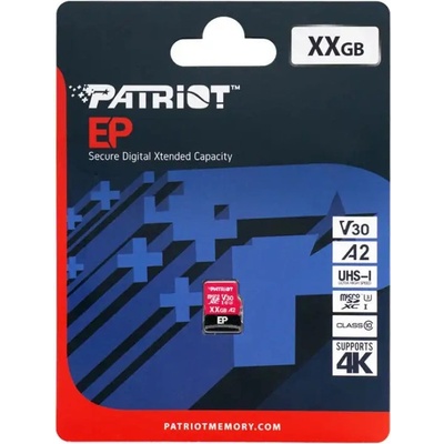 Patriot microSDXC EP 512GB V30/U3/CL10 PEF512GEP32MCX