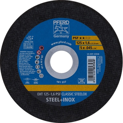 Pferd rezací kotúč 125 x 1,6 mm 61715253