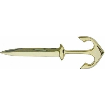 Sea-club Letter Opener Anchor - brass
