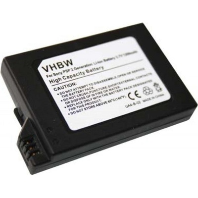 VHBW Baterie pro Sony PlayStation Portable PSP 1000 / 1004, 1600 mAh - neoriginální