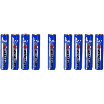 Image 1 of AgfaPhoto Батерии AGFA PHOTO алкaлни LR03 AAA 1.5V (9бр) - Код W4209