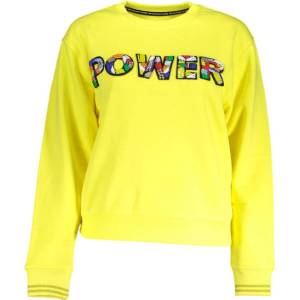 DESIGUAL Дамски суичър без цип desigual, Цвят Жълто (23swsk01_giallo_8035)