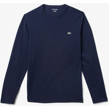 Lacoste pánské tričko s dlouhým rukávem TEE SHIRT & TURTLE NECK SHIRT TH0990 166 tmavě modrá