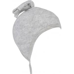 Engel Зимна шапка (beanie) Engel Baby Hat, Wool Fleece Beanie - Hellgrau Melange - размер 74/80 (EU) (204-4079-0311)
