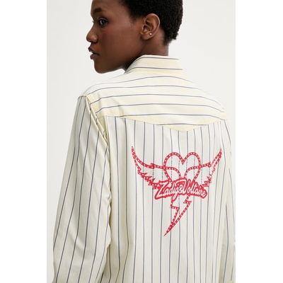 Zadig&Voltaire Памучна риза zadig&voltaire (wwsh02298)