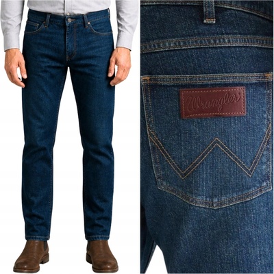 Wrangler Greensboro pánske rifle rovného strihu