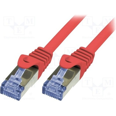 Logilink CQ3094S Patch S/FTP Cat 6a RJ45 vidlice z obou stran lanko Cu