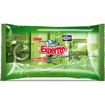 Image 1 of Experto Expertto мокри кърпи лимон за миещи повърхности 40бр (395105)