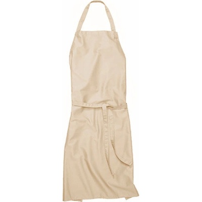 Workwear Verona 90 Dlouhá zástěra s laclem 00131-01 Sand