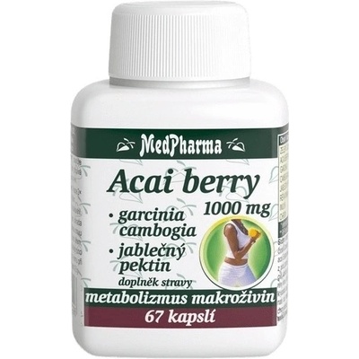 MedPharma Acai berry 1000 mg + Garcinia 67 kapsúl