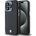 BMW Кейс BMW Signature Wrapped Metal MagSafe за iPhone 14 Pro, черен (BMW000798-0)