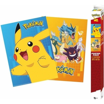 GB eye Sada plagátov - Pokémon (2 ks)
