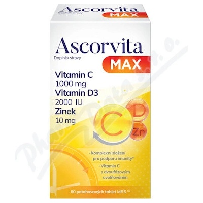 Ascorvita Max 60 tabliet