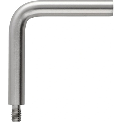 Uholník 90°, M8/M6, ø 12 mm, L = 75 mm, brúsená AISI 304
