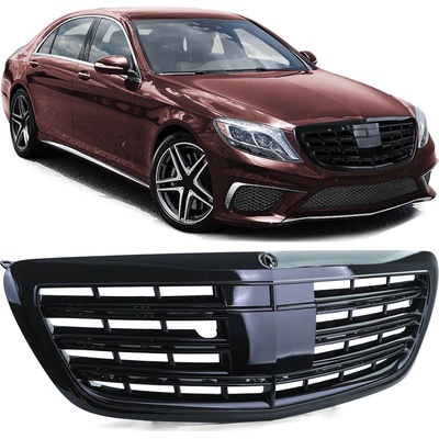 Angeleyes Športová maska Mercedes W222 S čierna lesklá aj s nočným videním