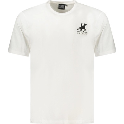 US GRAND polo SHORT SLEEVE T-SHIRT MEN WHITE bílá