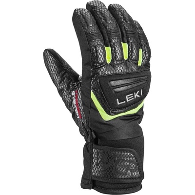 Leki WCR Team 3D Junior black/ice lemon