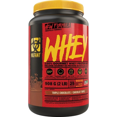 MUTANT Whey, triple chocolate, 908 g, Mutant (21002EX)